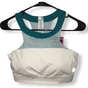 NWT Asics High Mesh Neckline Sport Bra